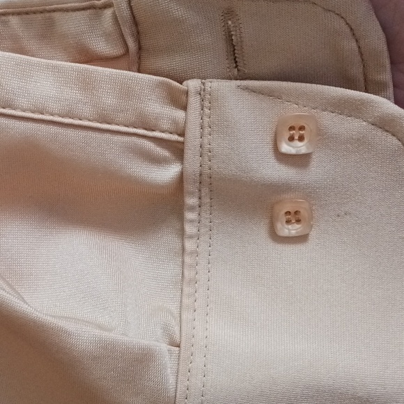 Vintage 70s Van Heusen nylon button down retro shirt - Picture 10 of 11